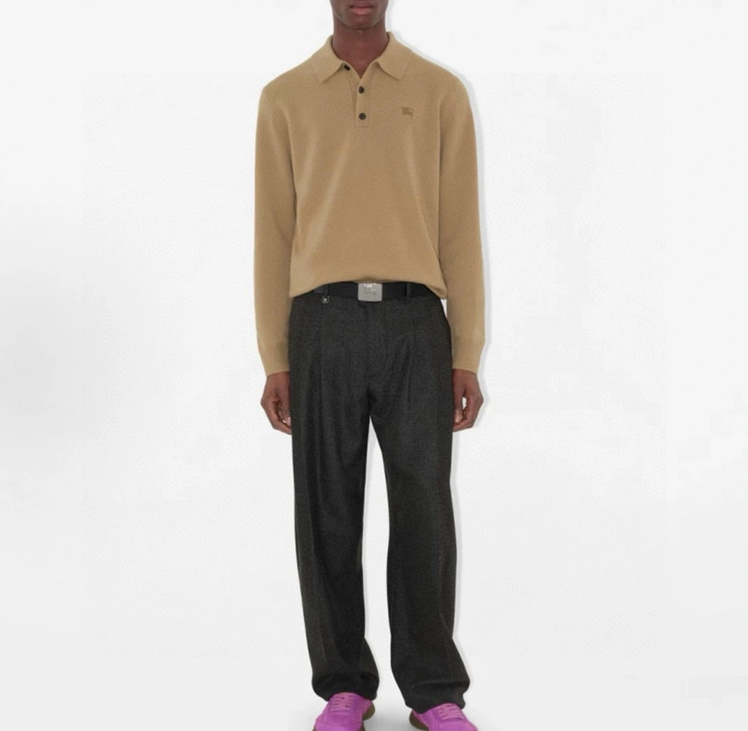 wg.luxury-- 2ur25rry Polo embroidery cashmere 2colour item: E-F431I2908-2